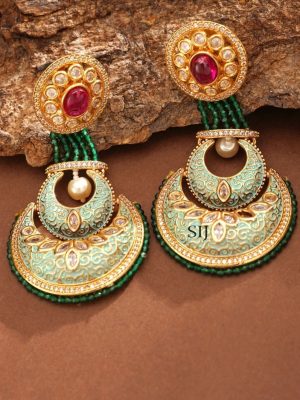 Kundan Beaded Earrings ABDIE02031