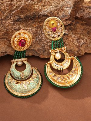 Kundan Beaded Earrings ABDIE02031