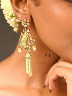 Kundan Bead Earrings ABDIE02032