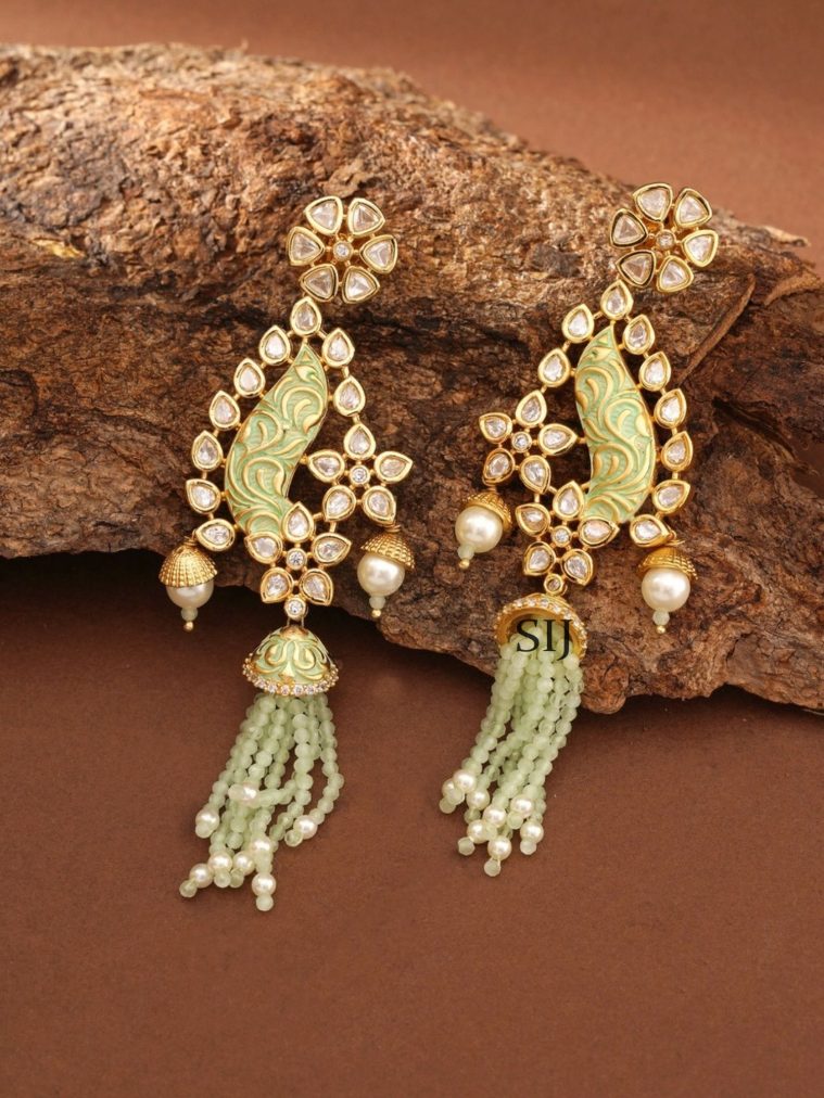Kundan Bead Earrings ABDIE02032