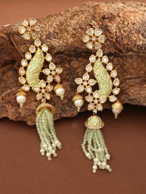 Kundan Bead Earrings ABDIE02032