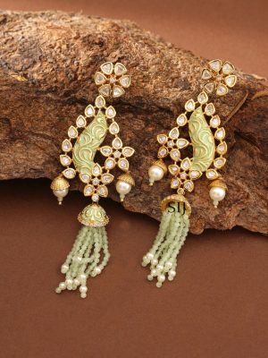 Kundan Bead Earrings ABDIE02032