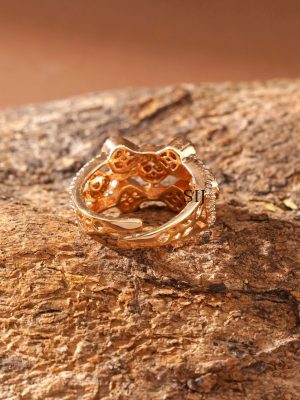 Polki Finger Ring ABDIF02049