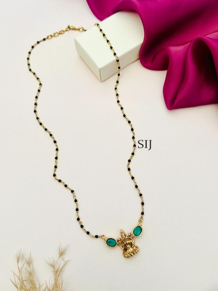 Black Beads Mangalsutra ABDIMG02071