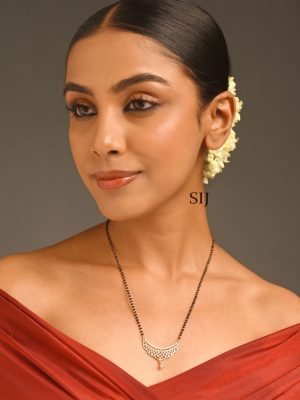 Black Beads Mangalsutra ABDIMG02073