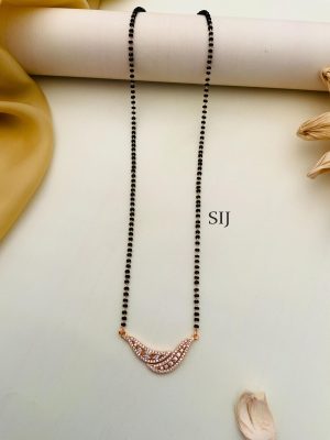 Black Beads Mangalsutra ABDIMG02075