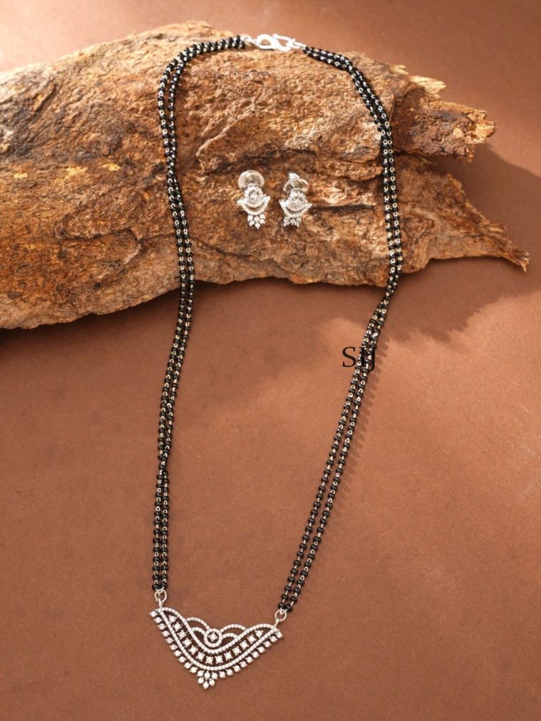 Black Beads Mangalsutra ABDIMG02076