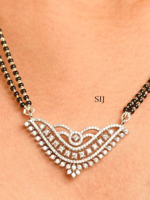 Black Beads Mangalsutra ABDIMG02076
