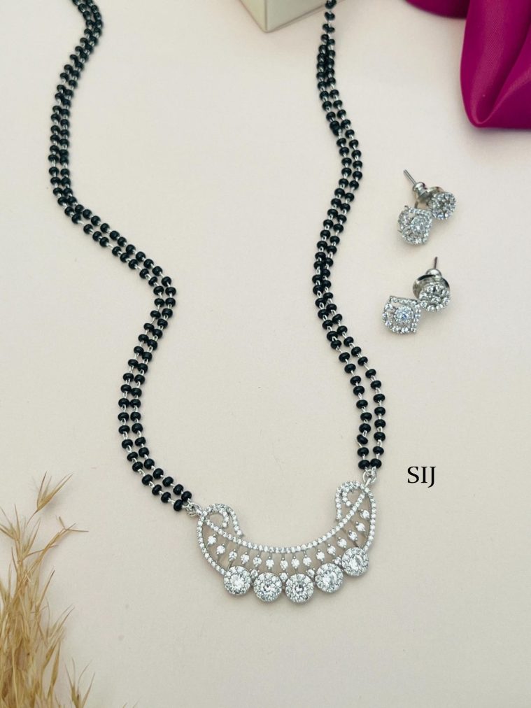 Black Beads Mangalsutra ABDIMG02078