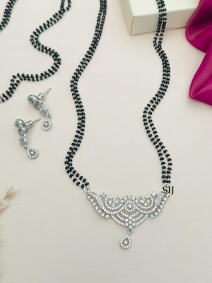 Black Beads Mangalsutra ABDIMG02080