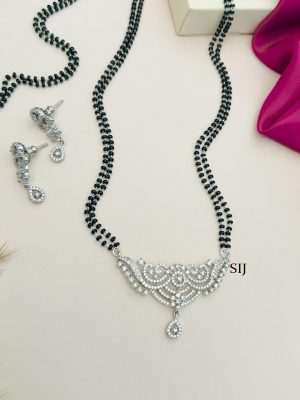 Black Beads Mangalsutra ABDIMG02080