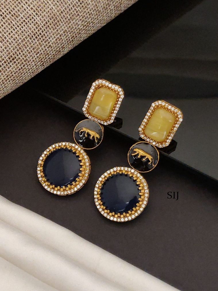 Enamel Earrings ABDIE02082