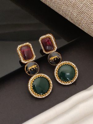 Enamel Earrings ABDIE02083