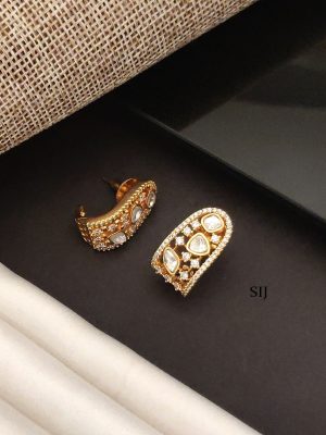 Polki Stud Earrings ABDIE02084