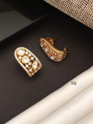 Polki Stud Earrings ABDIE02084