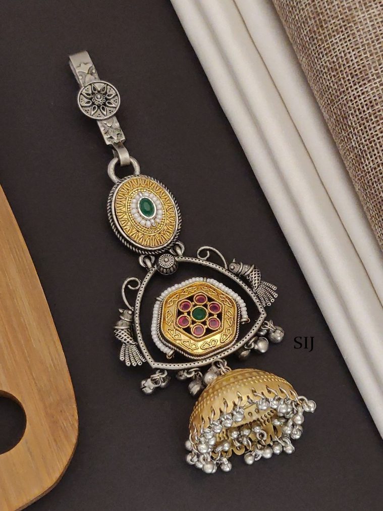 German Silver Saree Juda Pin ABDIS02090
