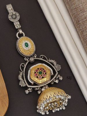 German Silver Saree Juda Pin ABDIS02090