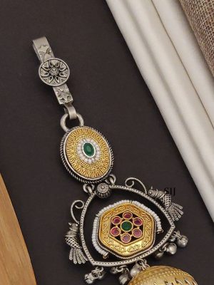 German Silver Saree Juda Pin ABDIS02090
