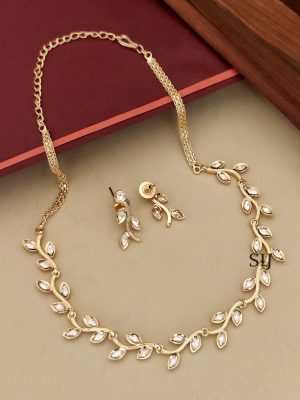 Polki Necklace ABDIN02105