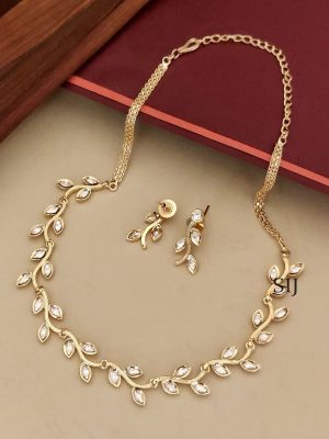 Polki Necklace ABDIN02105