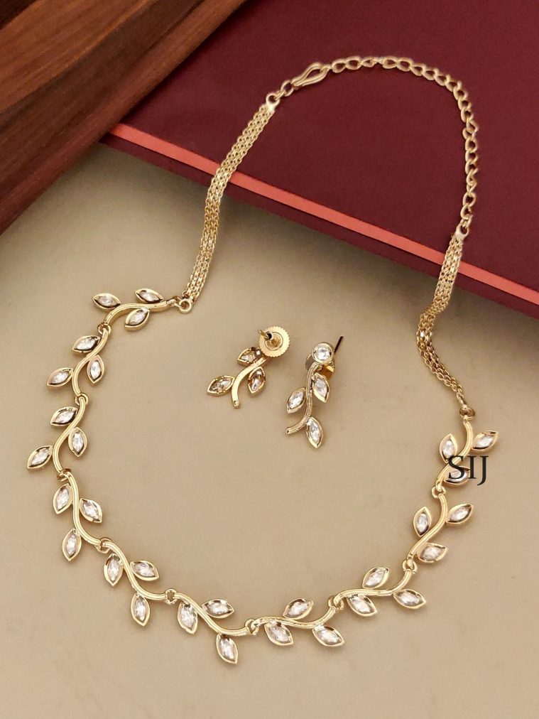 Polki Necklace ABDIN02105