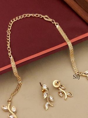 Polki Necklace ABDIN02105