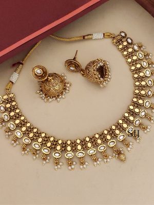 Polki Necklace ABDIN02106