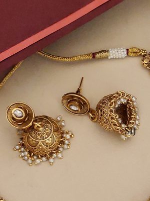 Polki Necklace ABDIN02106