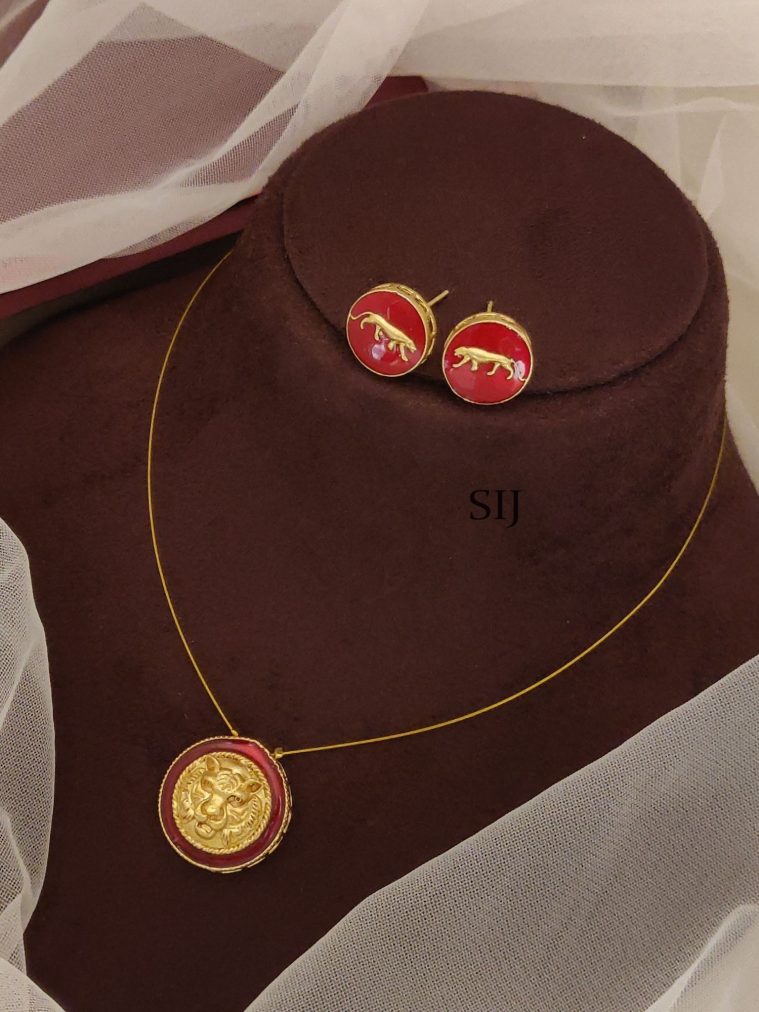 Lion Pendant Chain ABDIPC02115