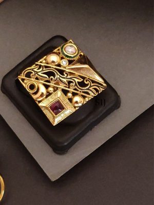 Stone Antique Finger Ring ABDIF02119