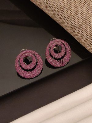 Pink Victorian Earrings ABDIE02128