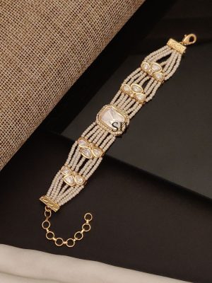 Pearl Polki Bracelet ABDIB02131