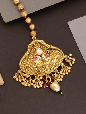 Beaded Antique Tikka ABDITK02132