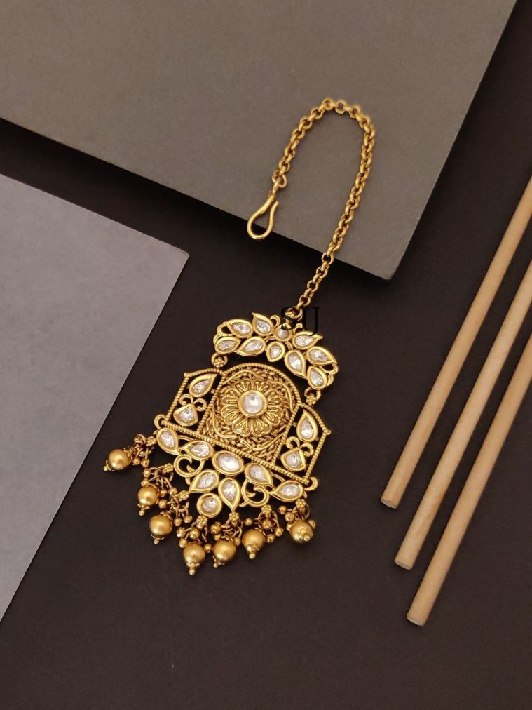 Beaded Antique Tikka ABDITK02133