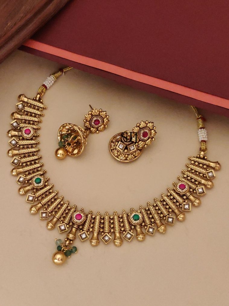 Stone Antique Necklace ABDIN02134