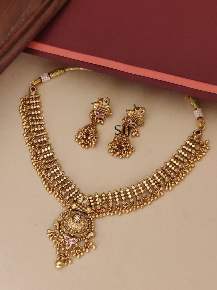 Stone Antique Necklace ABDIN02135