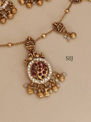 Ruby Lakshmi Necklace ABDIN02143