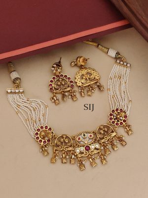Stone Beaded Necklace ABDIN02150