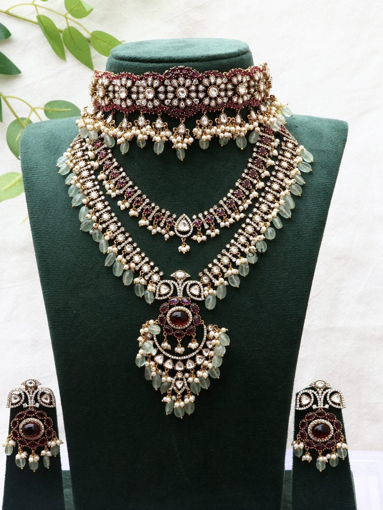 Bridal Jewellery Set ACCIJS02264