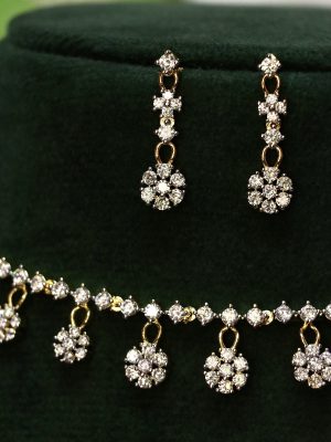 White Stone Necklace ACCIN02266