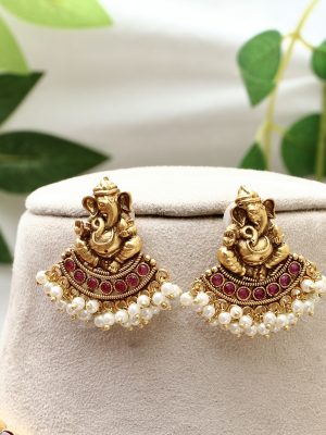 Vinayaka Antique Necklace ACCIN02293