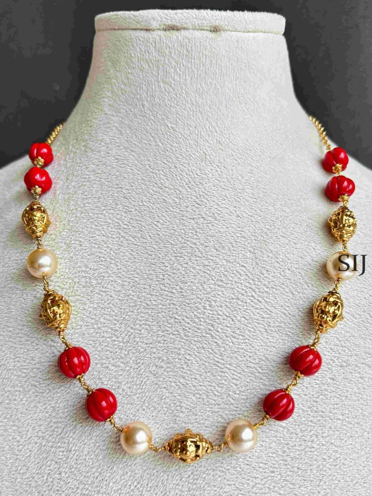 Coral Pearl Chain SPAIPC02431