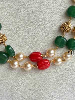 Coral Pearl Beads Chain SPAIPC02443