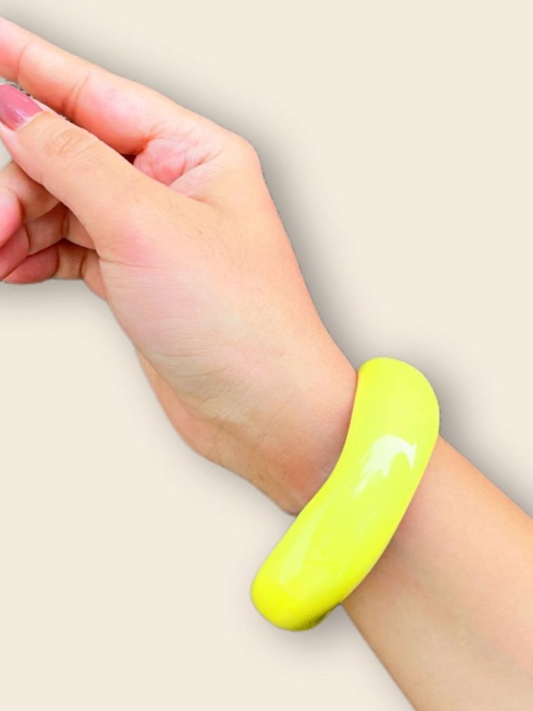 Lemon Yellow Bangle UNFIB00247