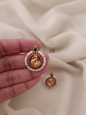 Pearl Kemp Stud Earrings ARJIE02478