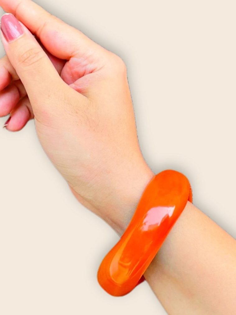 Orange Bangle UNFIB00248