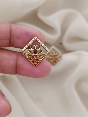 Emerald Stud Earrings ARJIE02492