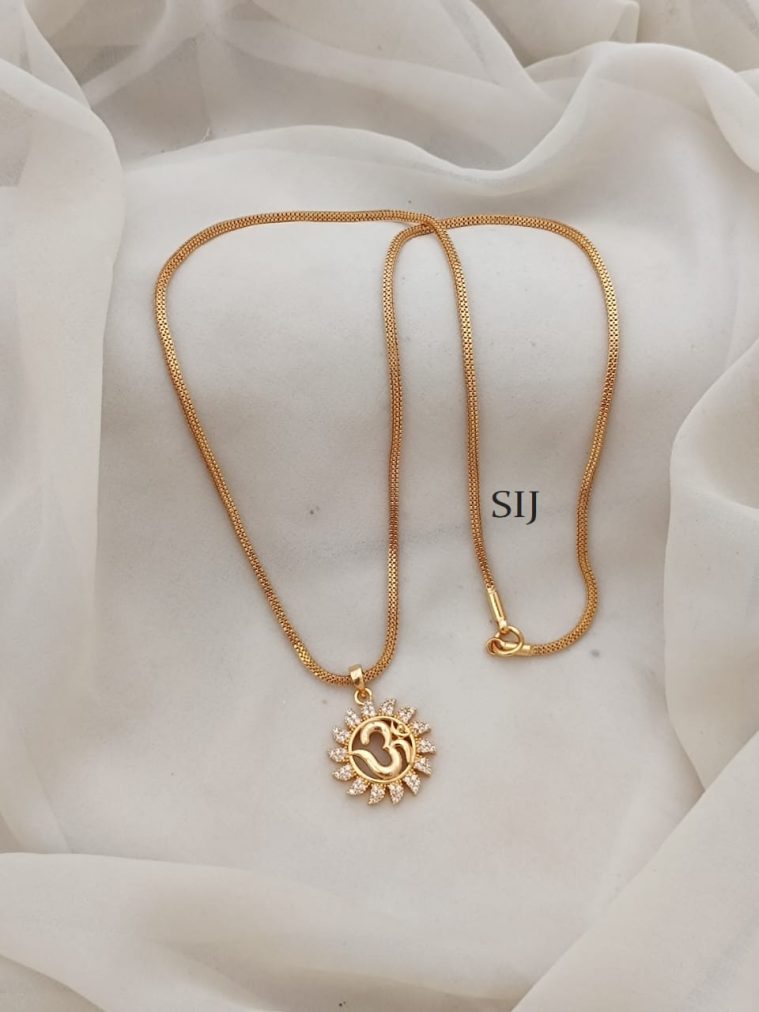 Om Dollar Chain ARJIPC02514