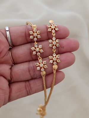 White Stone Anklets ARJIAN02536