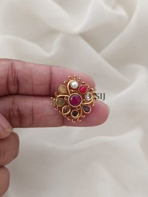 Navaratna Stud Earrings ARJIE02541